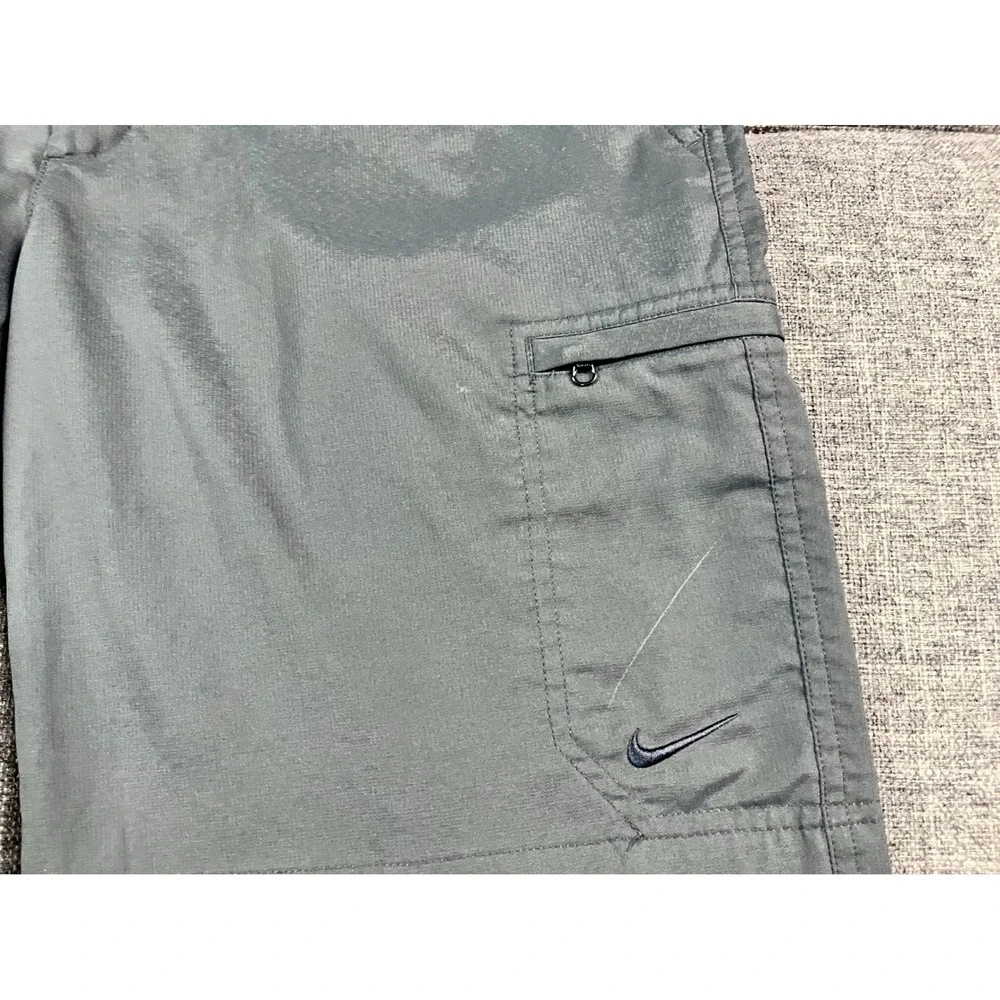 Nike Golf Mens Dri-FIT Cargo Shorts Dark Gray Size 34* Stretch Performance Gray